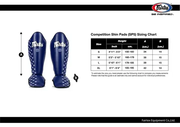 Защита голени и стопы Fairtex SP5 Shin Pads Black L купить недорого в Украине, фото 3