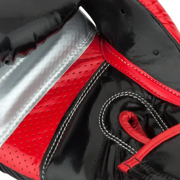 Боксерські рукавиці PowerPlay 3007 Scorpio Чорні карбон 12 унцій купити недорого в Україні, фото 4