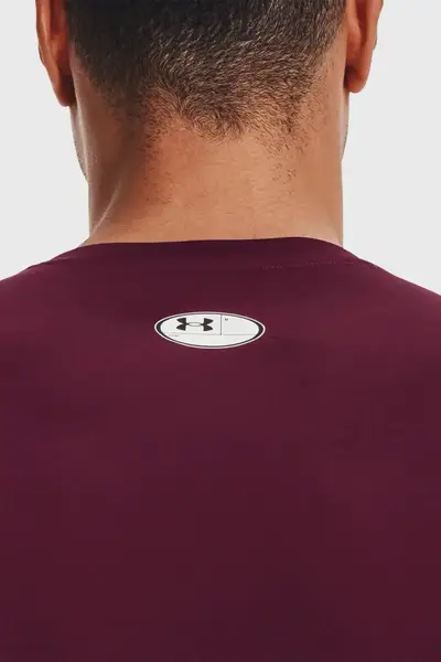Лонгслів UA HG Armour Comp LS бордовий Чол XL купити недорого в Україні, фото 4