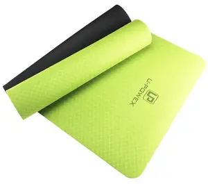 Коврик для йоги и фитнеса U-POWEX TPE Yoga mat Green/Black (183х61х0.6) купить