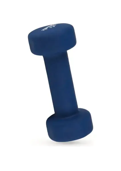 Набір неопренових гантелі Queenfit 2х2 кг темно-синій купити недорого в Україні, фото 4