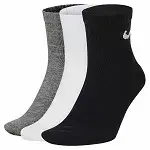 Носки Nike U NK EVERYDAY LTWT ANKLE 3PR черный, белый, серый Уни 46-50 купить недорого в Украине, фото 2