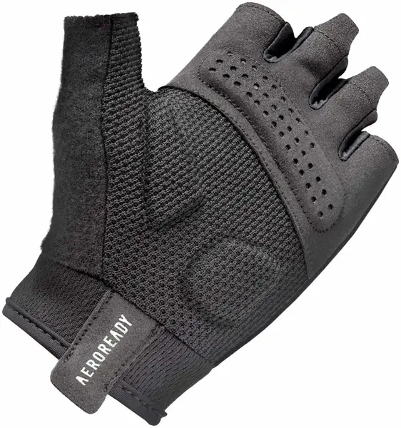 Перчатки для тренинга Adidas Essential Training Gloves черный, белый Уни M черный, белый купить недорого в Украине, фото 2