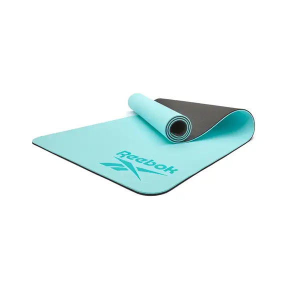 Двосторонній килимок для йоги Reebok Double Sided Yoga Mat синій Уні 176 х 61 х 0,6 см купити недорого в Україні, фото 6