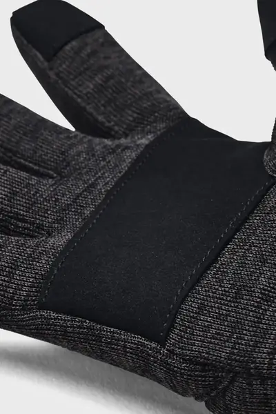 Рукавички UA Storm Fleece Gloves чорний, сірий Чол MD купити недорого в Україні, фото 3
