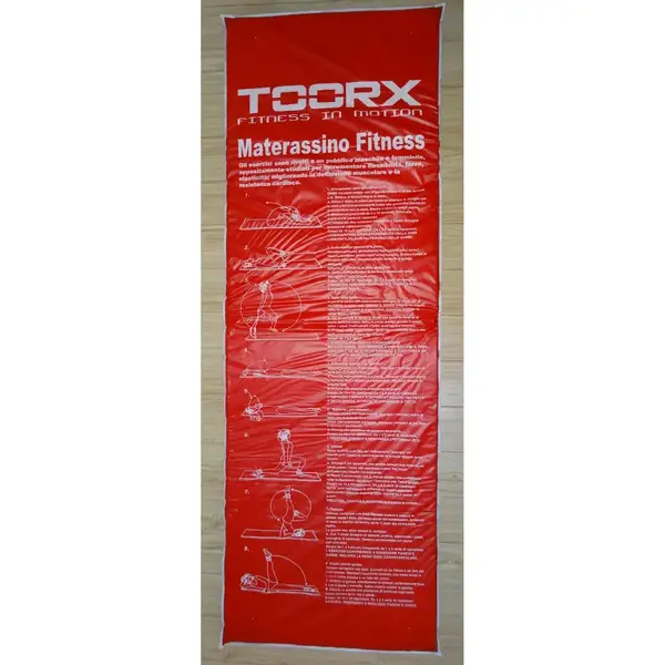 Коврик спортивный Toorx Padded Exercise 181 х 60 х 2,5 см с антискользящей поверхностью Blu/Rosso (MAT-GE) купить недорого в Украине, фото 3