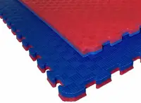 Татамі ластівчин хвіст (будо мат пазл) 1х1м товщина 40 мм (Синій/Червоний) купити
