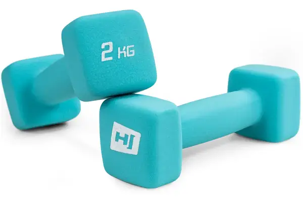 Набір гантелей неопренових квадратних Hop-Sport HS-V020DS 2х2 кг купити