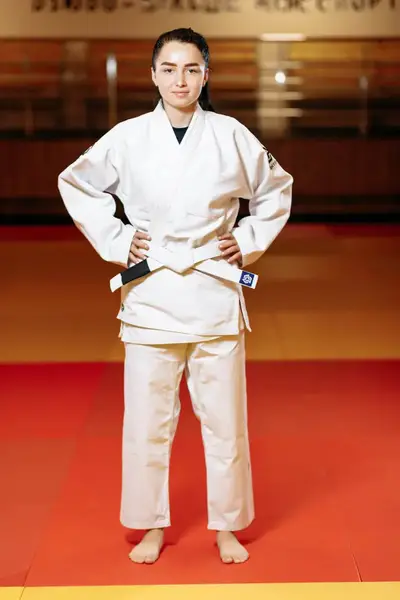 Кімоно для джиу - джитсу біле, TM "Kintayo", 180 зріст, щільність 450 гр/м.кв. купити недорого в Україні, фото 6