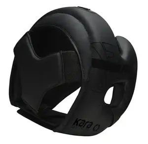 Боксерський шолом RDX F6 Matte Black L | Обхват голови 56-58 см купити