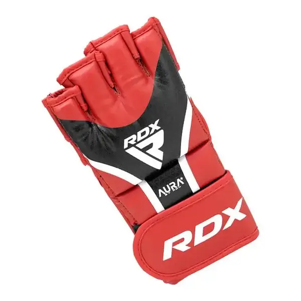 Рукавиці для ММА RDX AURA PLUS T-17 Red/Black S купити недорого в Україні, фото 3