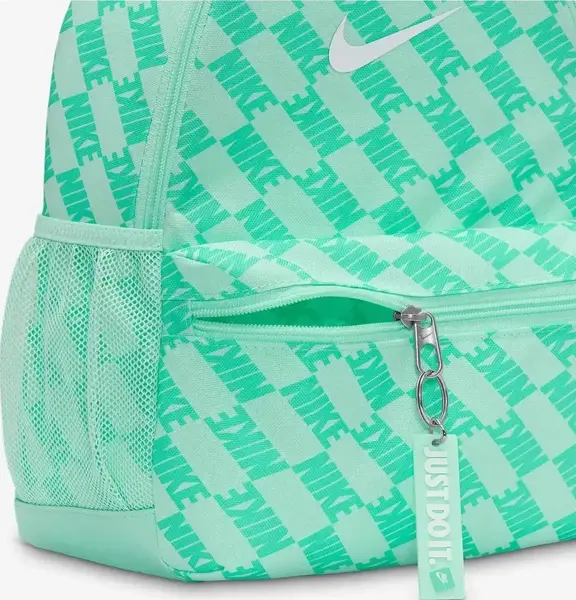 Рюкзак Nike Y NK BRSLA JDI MNI BK-AOP FA25 11L бирюзовый Дет 25 x 33 x 13 см купить недорого в Украине, фото 5