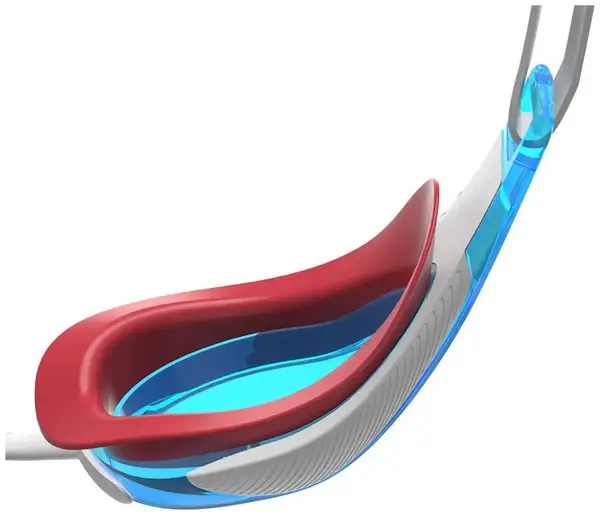 Окуляри для плавання Speedo FASTSKIN HYPER ELITE білий, синій Уні One Size купити недорого в Україні, фото 4