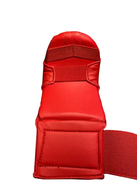 Рукавиці для карате PowerPlay 3027 Червоні L (капа в подарунок) купити недорого в Україні, фото 5