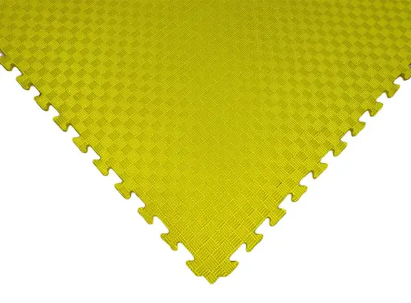 Модульне покриття підлога пазл 100х100х1 см Жовтий купити недорого в Україні, фото 2