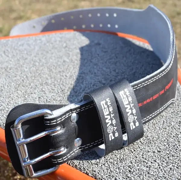 Пояс для тяжелой атлетики Power System PS-3250 Power Basic кожаный Black S купить недорого в Украине, фото 10