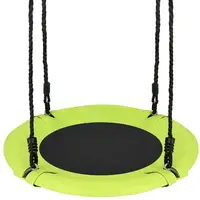 Качели с гнездом аиста K-Sport NS012, 65 см - зелено-черная купить