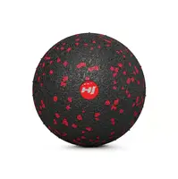 Масажний м'яч EPP 80 мм Hop-Sport HS-S008MBR чорно-червоний купити