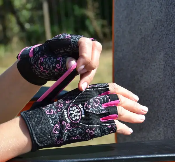 Рукавички для фітнесу Power System PS-2910 Classy Жіночі Pink S купити недорого в Україні, фото 9