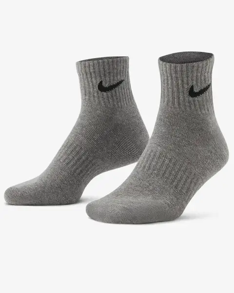 Носки Nike U NK EVERYDAY CUSH ANKLE 3PR черный, белый, серый Уни 38-42 купить недорого в Украине, фото 2