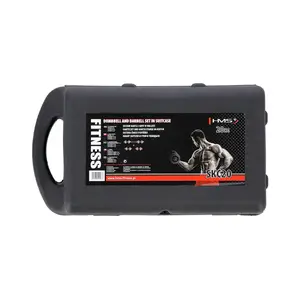 Гантели разборные со штангой в кейсе HMS SKC20, 2 х 10 кг купить