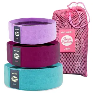 Набір тканевих гумок для фітнесу та спорту Power System PS-4097 Booty Band Set 3шт. купити