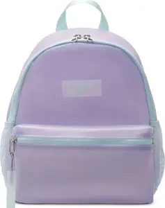 Рюкзак Nike Y NK BRSLA JDI MINI BKPK-JELLY 11L блакитний, рожевий Діт 25 x 33 x 13 см купити