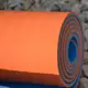 Коврик для йоги и фитнеса U-POWEX TPE Yoga mat Orange/Blue (183х61х0.6) купить