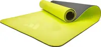 Килимок для йоги Adidas Double Sided Yoga Mat жовтий, сірий Уні 176 х 61 х 0,6 см купити