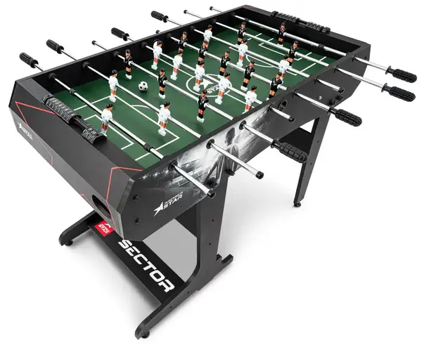 Настольный футбол Hop-Sport Sector черно-белый купить недорого в Украине, фото 8