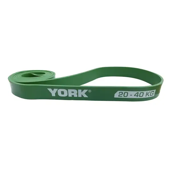 Резинка для фітнесу York 20-40кг - 2080x32x4,5 мм, зелений купити недорого в Україні, фото 2