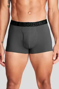 Труси UA PERFORMANCE COTTON - SOLID 3 3PK сірий, червоний, чорний Чол LG купити