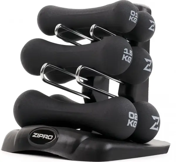 Набор неопреновых гантелей Zipro весом 9 кг. купить