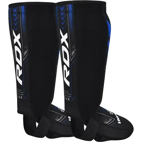 Защита для голеней и стоп RDX NEOPRENE SHIN INSTEP IMMAF-1-BLUE-S купить недорого в Украине, фото 3