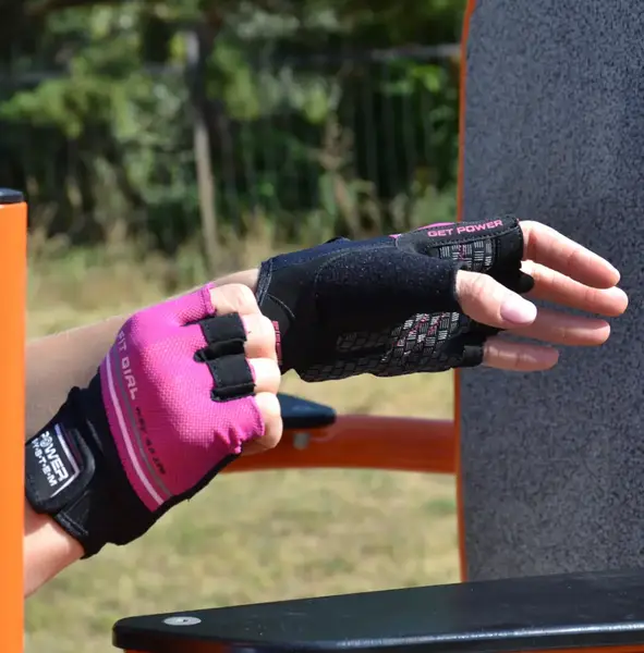 Перчатки для фитнеса Power System PS-2920 Fit Girl Evo Pink M купить недорого в Украине, фото 8