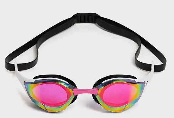 Окуляри для плавання Arena COBRA EDGE SWIPE MIRROR фіолетовий, чорний, білий Уні OSFM купити недорого в Україні, фото 2