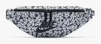 Сумка на пояс Nike NK HERITAGE WAISTPCK - ACCS PR білий, чорний Уні 10 x 41 x 15 см купити