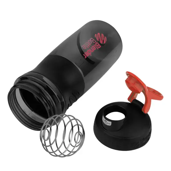 Шейкер спортивный (бутылка) BlenderBottle SportMixer Flip 28oz/820ml Black/Red купить недорого в Украине, фото 5