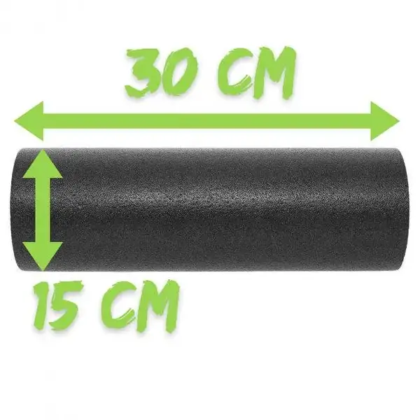 Набор для массажа и йоги PowerPlay PP_4094 EPP (Ролик 30*15 + 2 мяча) Green + резинка 5.5 кг. купить недорого в Украине, фото 10