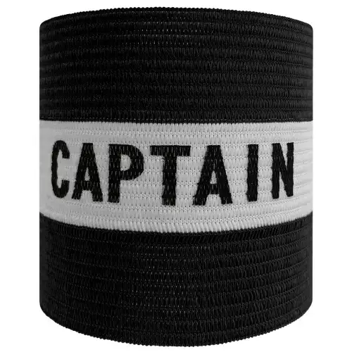 Повязка капитанская Meta Armband Striped Junior черный, белый Уни OFSM купить