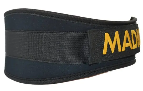 Пояс для тяжелой атлетики MadMax MFB-313 Body Conform неопреновый Black XS купить недорого в Украине, фото 8