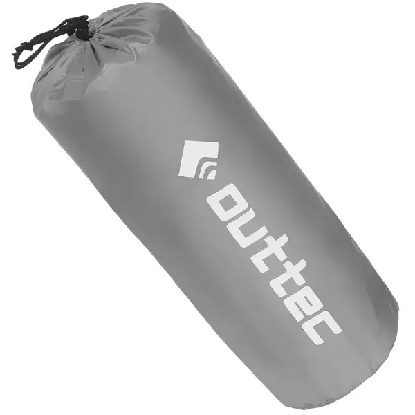 Надувний килимок Outtec 195х55х5см із подушкою сірий купити недорого в Україні, фото 8