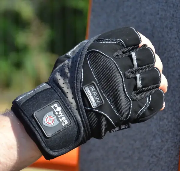 Перчатки для фитнеса Power System PS-2850 Raw Power Black/Grey XL купить недорого в Украине, фото 2