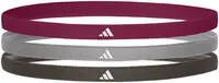 Пов'язки на голову Adidas Hairbands 3pk чорний, сірий, бордовий Уні One Size Пов'язки на голову Adidas Hairbands 3pk чорний, сірий, бордовий Уні One Size купити