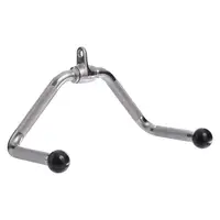 Ручка для нижней тяги York Fitness Multi-Purpose многофункциональная с резиновыми наконечниками, хром. купить